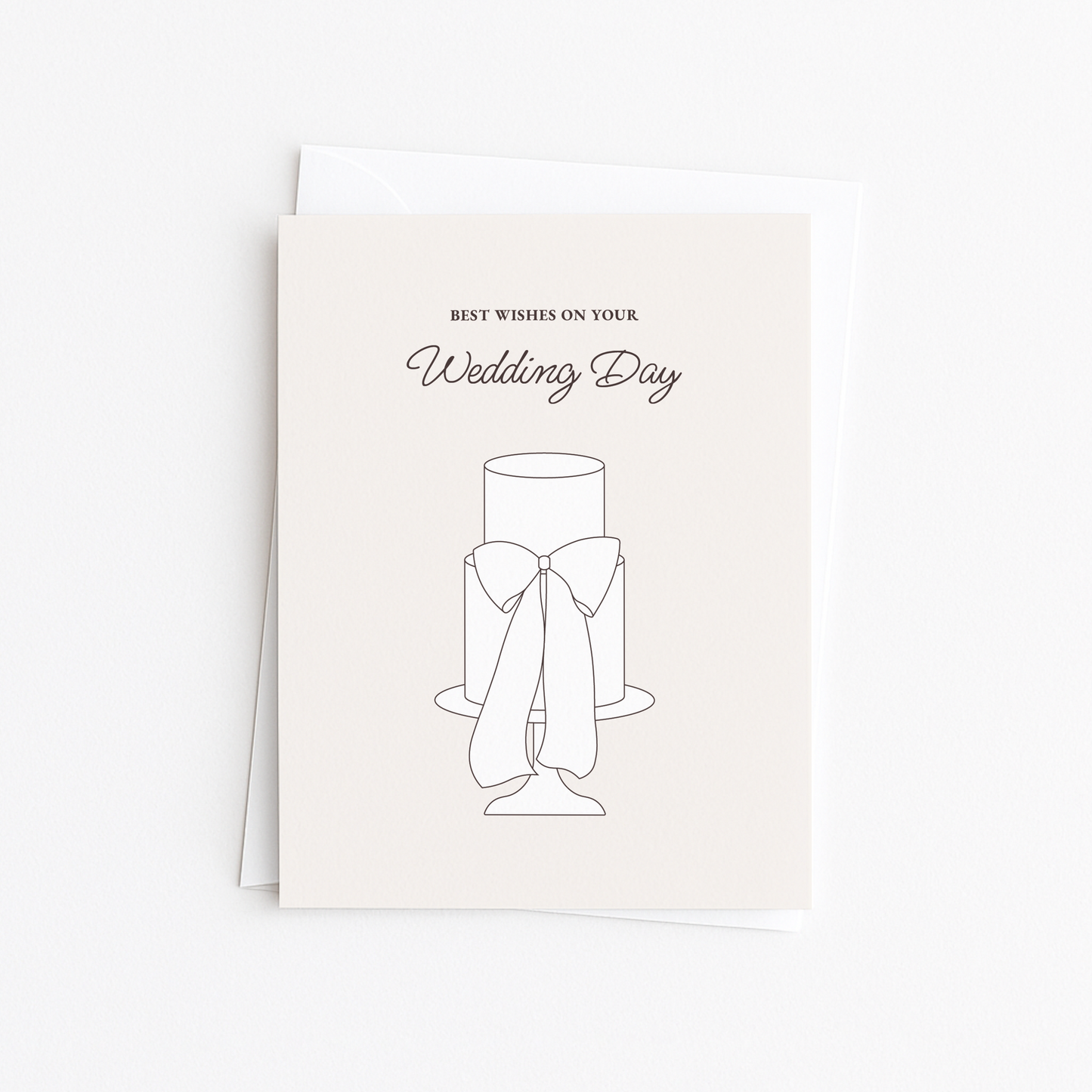 Cream Wedding Bow