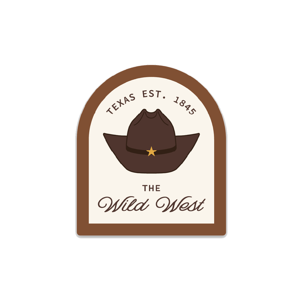 Wild West Sticker