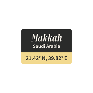 Makkah Coordinates