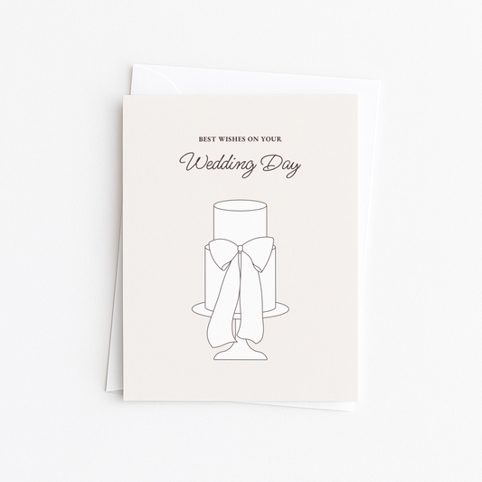Cream Wedding Bow