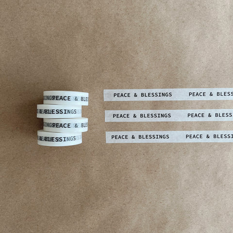 Peace & Blessings Washi Tape